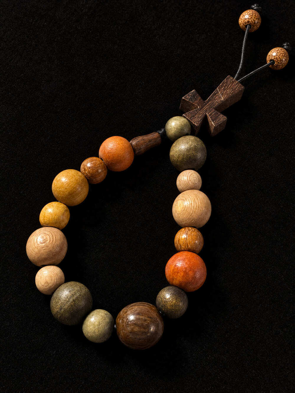 ⚜️ Sacro Legno | Wood Bead Bracelet | Multi Boho NWT 💗